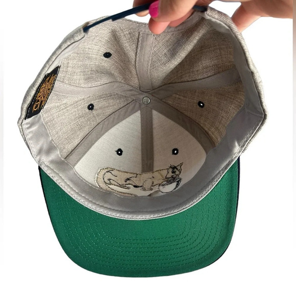 New nittany lions football SnapBack with lion holding football helmet we are - Picture 4 of 4